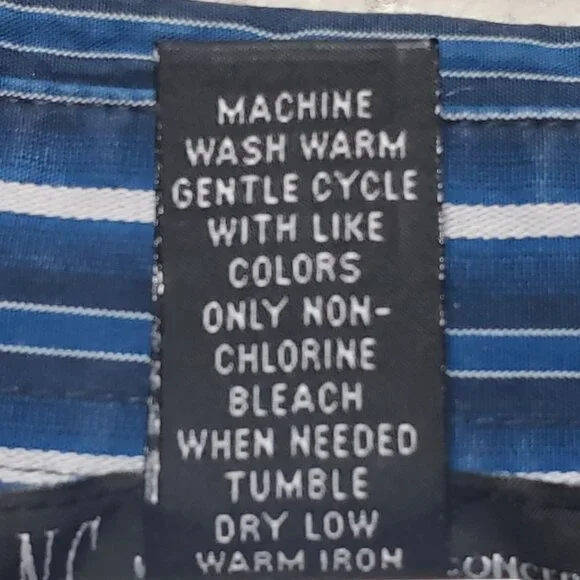 INC International Concepts Long Sleeve Button-Down Shirt – Men’s Size L - Picture 7 of 9